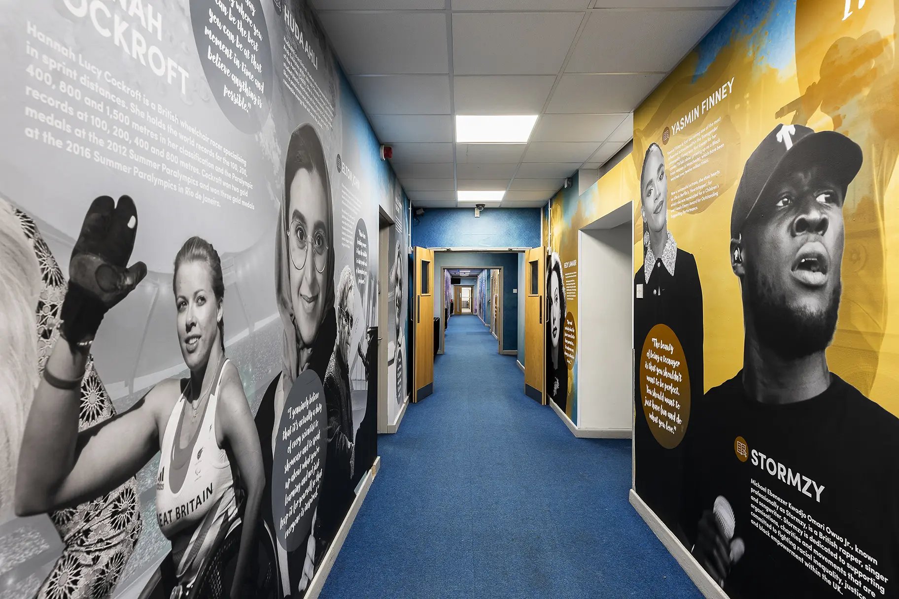 Davison aspiration alley wall art