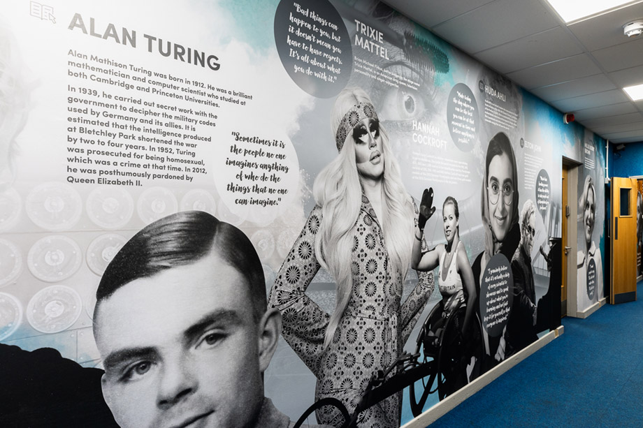 Davison aspiration alley wall art