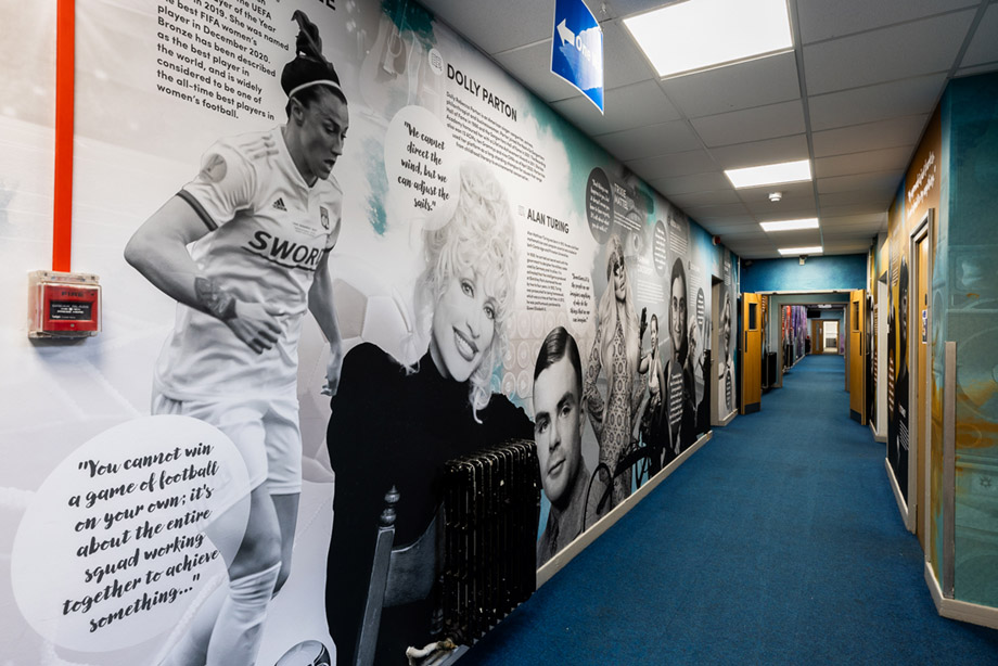 Davison aspiration alley wall art