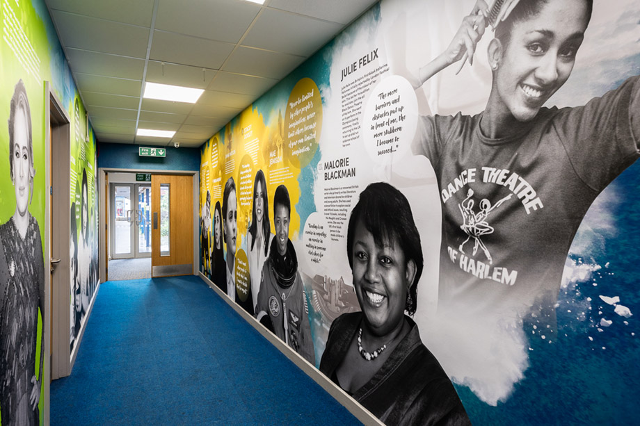 Davison aspiration alley wall art