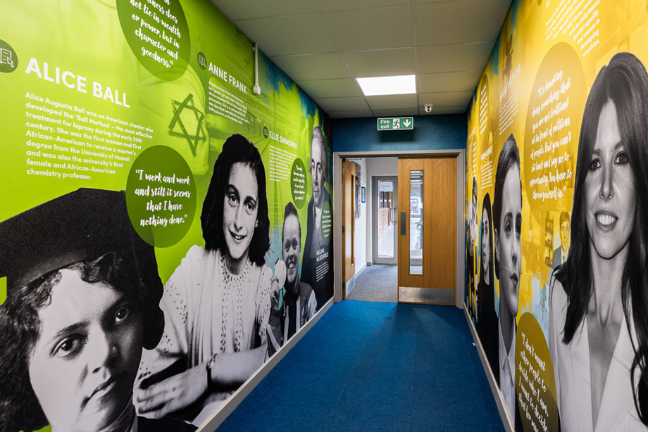 Davison aspiration alley wall art