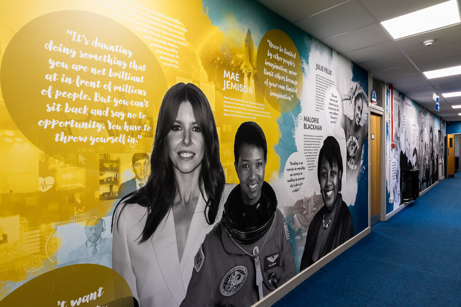 Davison aspiration alley wall art