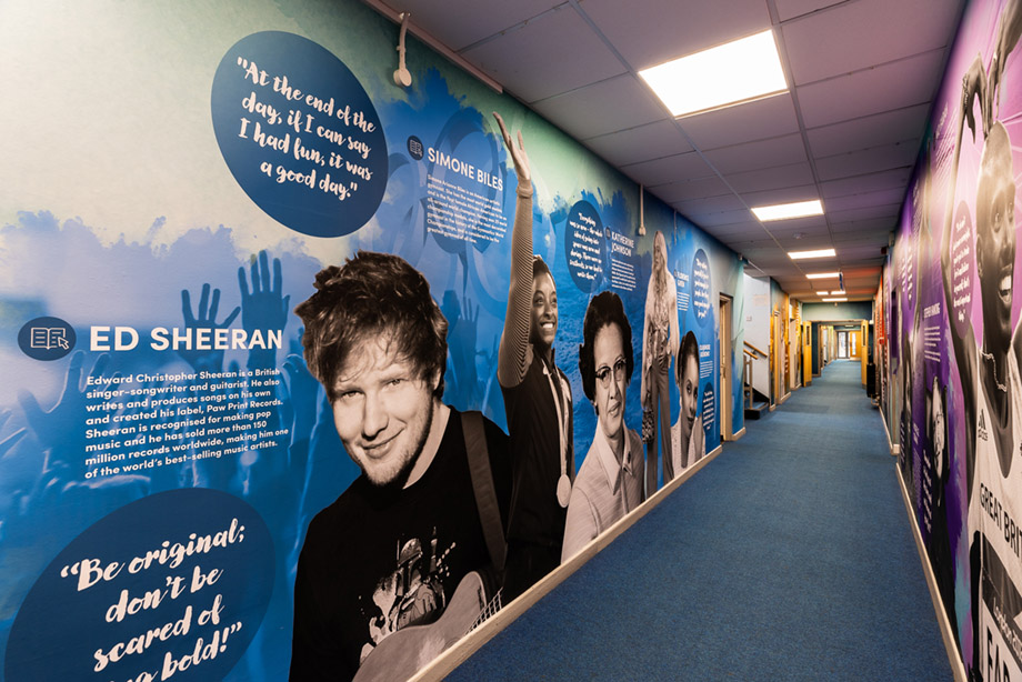 Davison aspiration alley wall art