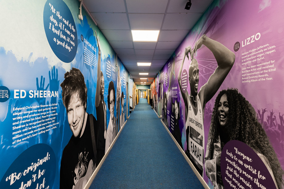 Davison aspiration alley wall art