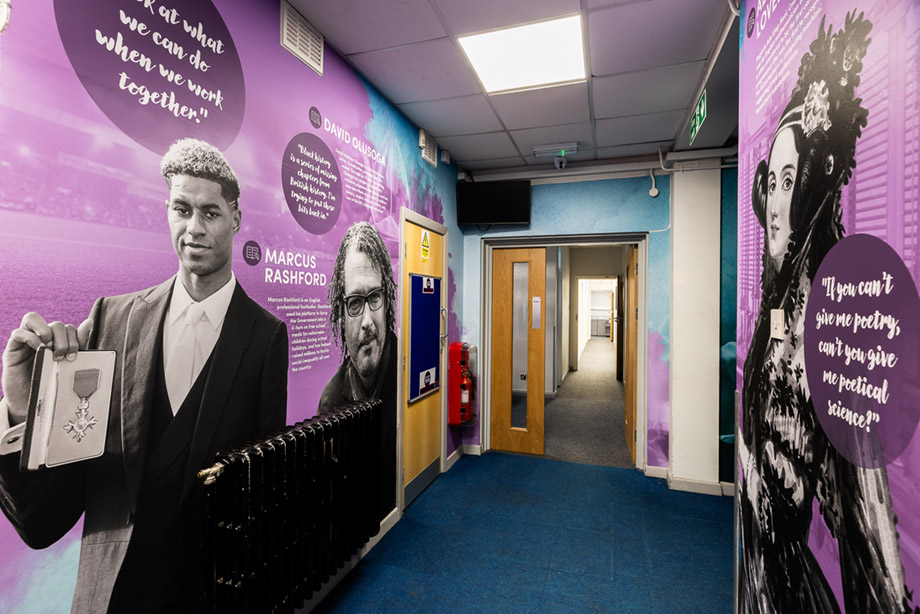 Davison aspiration alley wall art