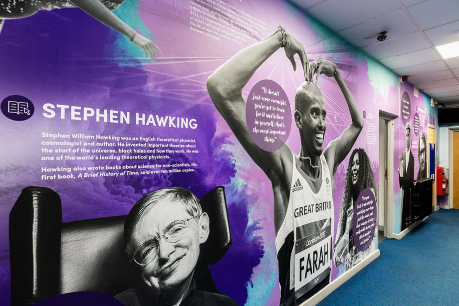 Davison aspiration alley wall art