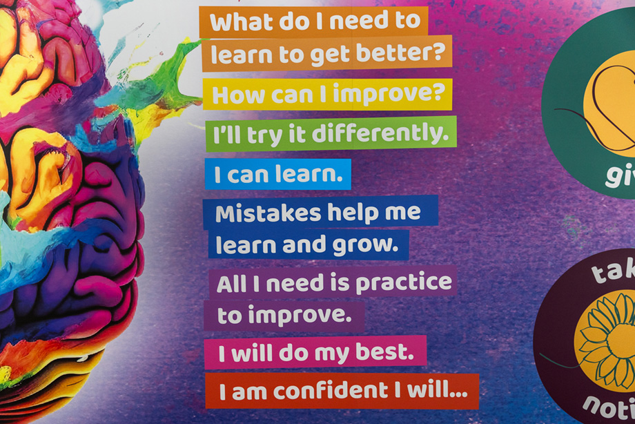 the highfield wellbeing wall art