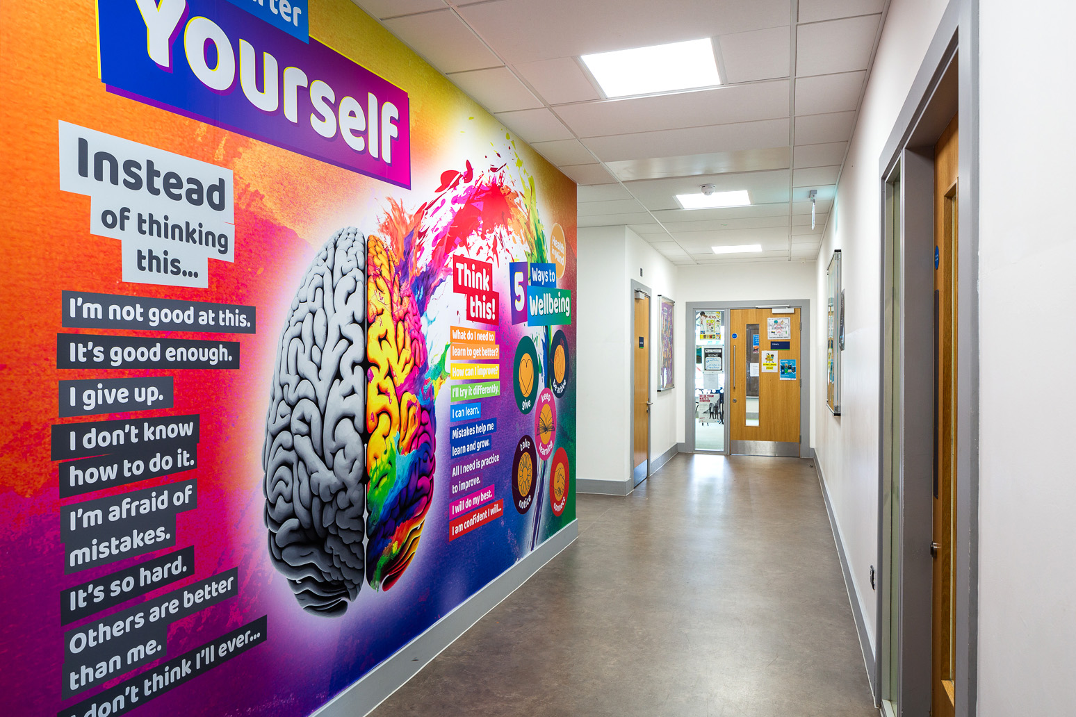 the highfield wellbeing wall art
