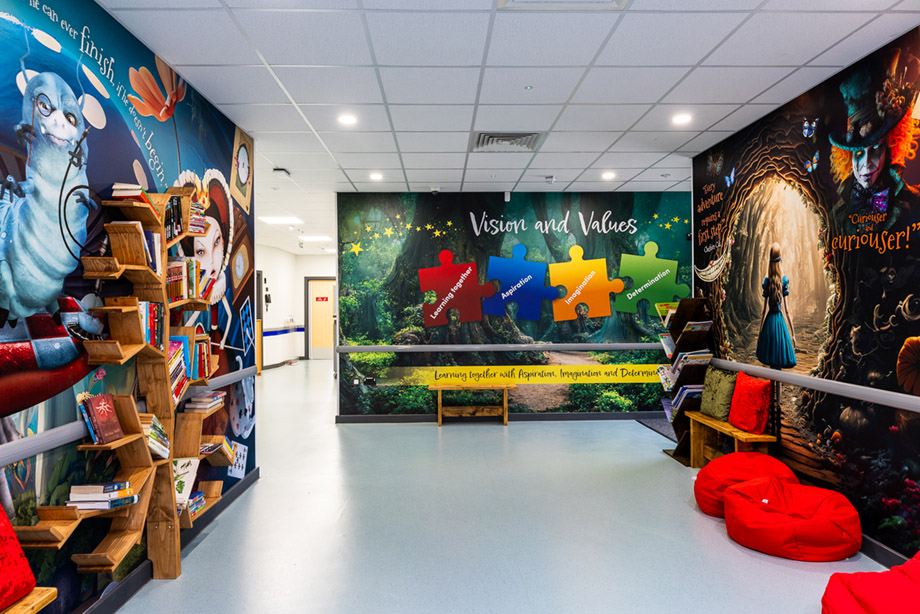 Whitfield Aspen School values wall art